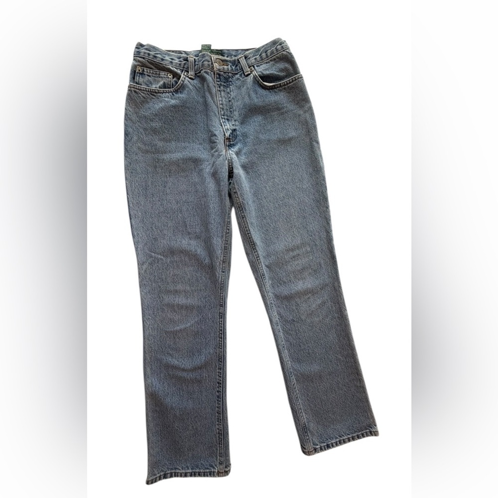 Vintage 90s Ralph Lauren Women’s Classic Blue Denim Jeans Size 10 petite​